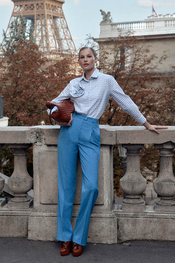 Straight cut trousers - POST MERIDIEM