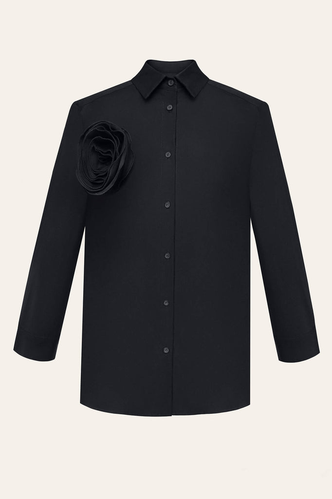 Rose Detail shirt - POST MERIDIEM