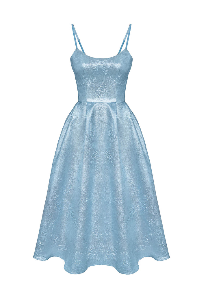 Jacquard Fitted Corset Bustier Dress - POST MERIDIEM