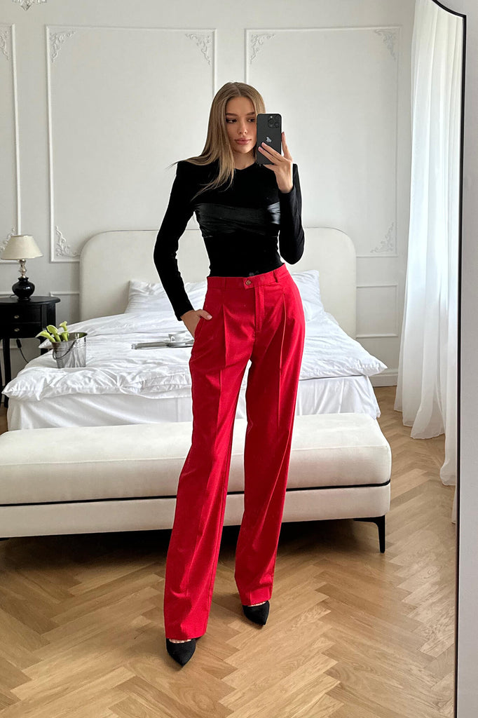 Straight cut trousers - POST MERIDIEM