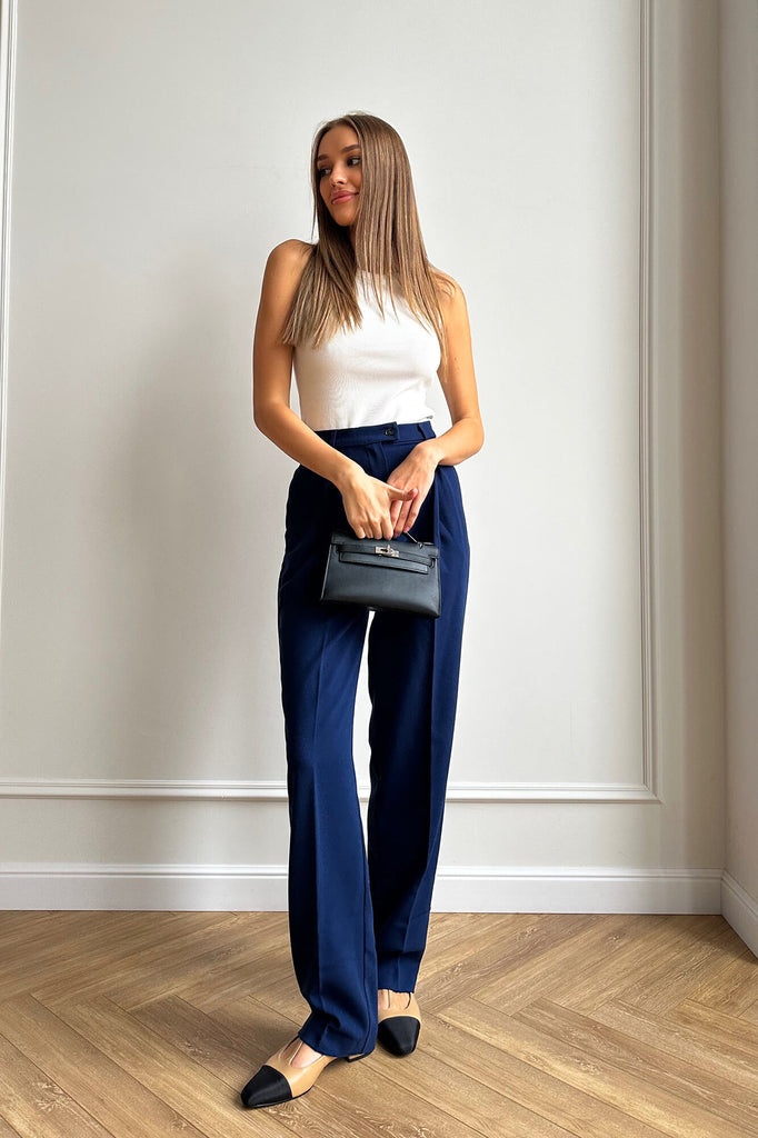 Straight cut trousers - POST MERIDIEM