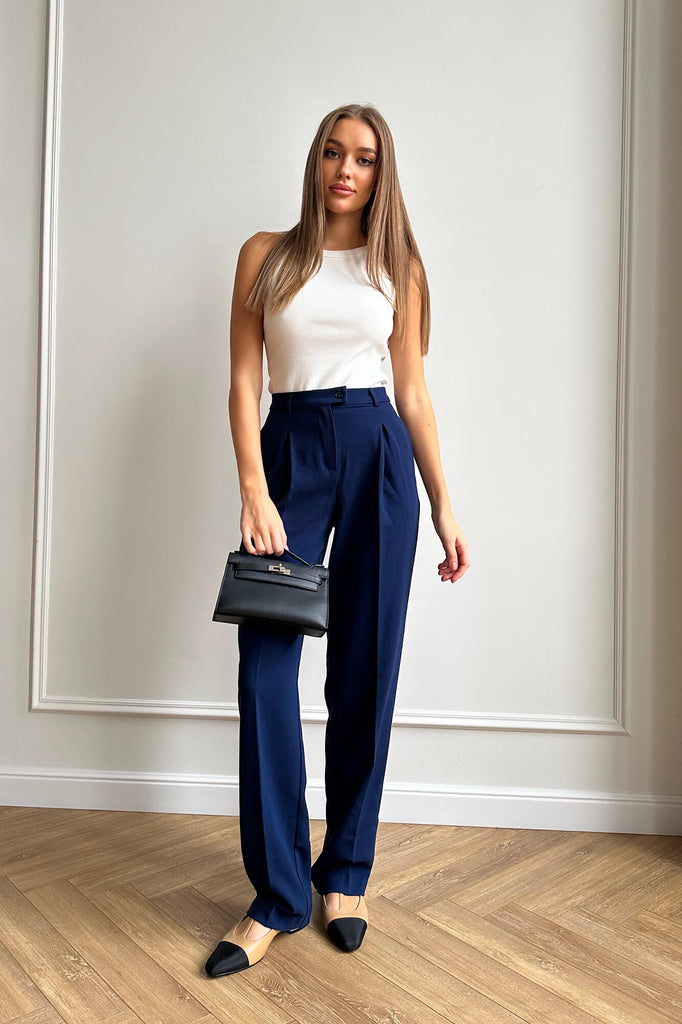 Straight cut trousers - POST MERIDIEM