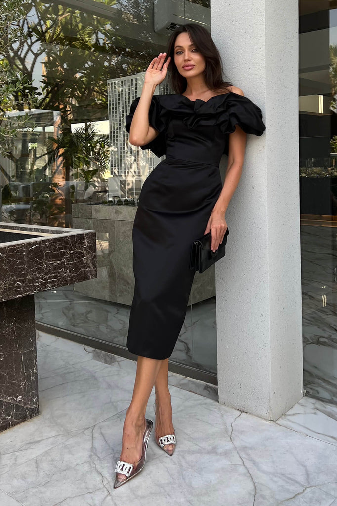 "Meringue" Midi Dress - POST MERIDIEM