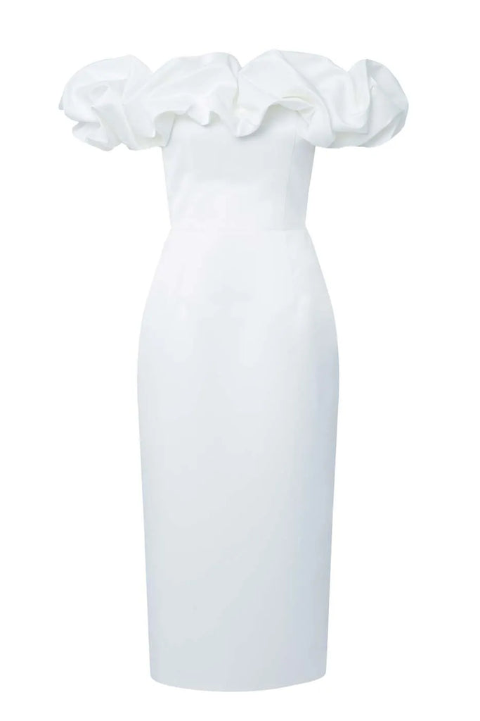 "Meringue" Midi Dress - POST MERIDIEM