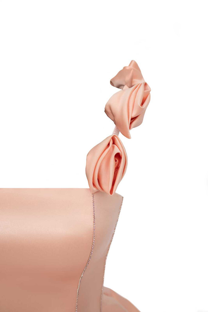 "Meringue" Decorated Corset Top - POST MERIDIEM