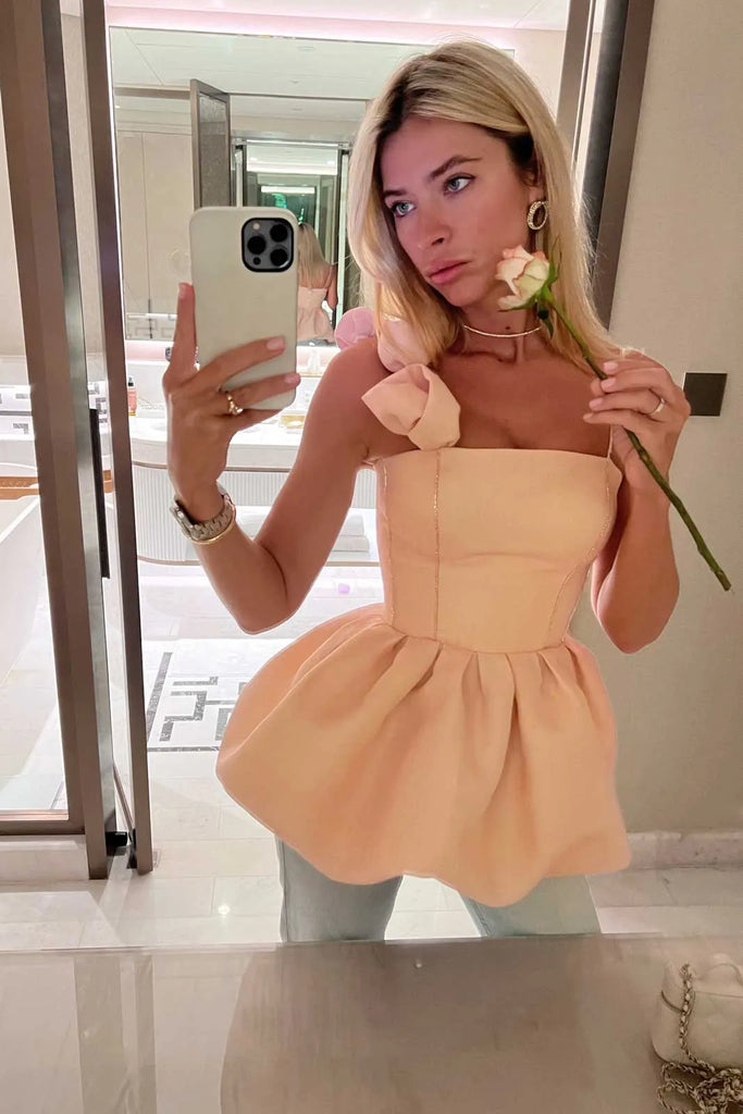 "Meringue" Decorated Corset Top - POST MERIDIEM